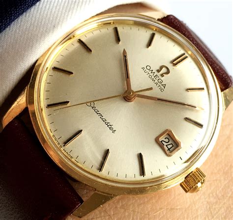 gold omega seamaster watch|omega seamaster unisex.